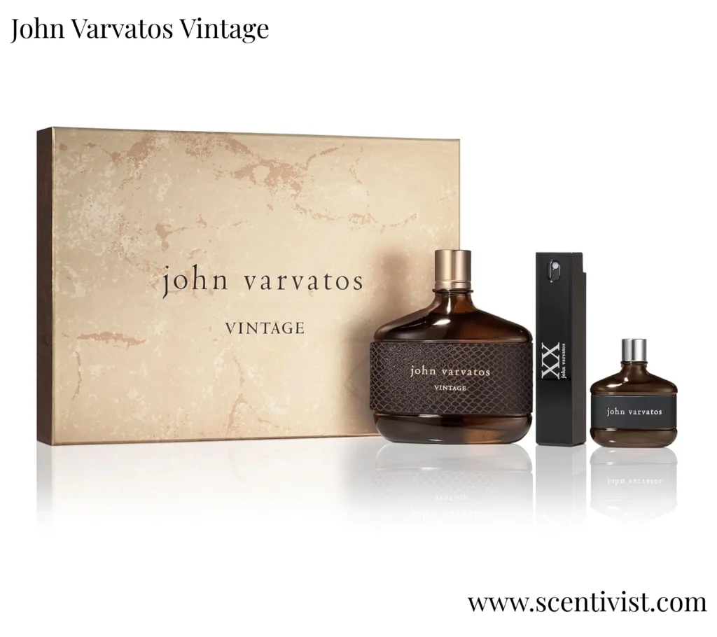 John Varvatos Vintage Eau de Toilette bottle on a clean white background.